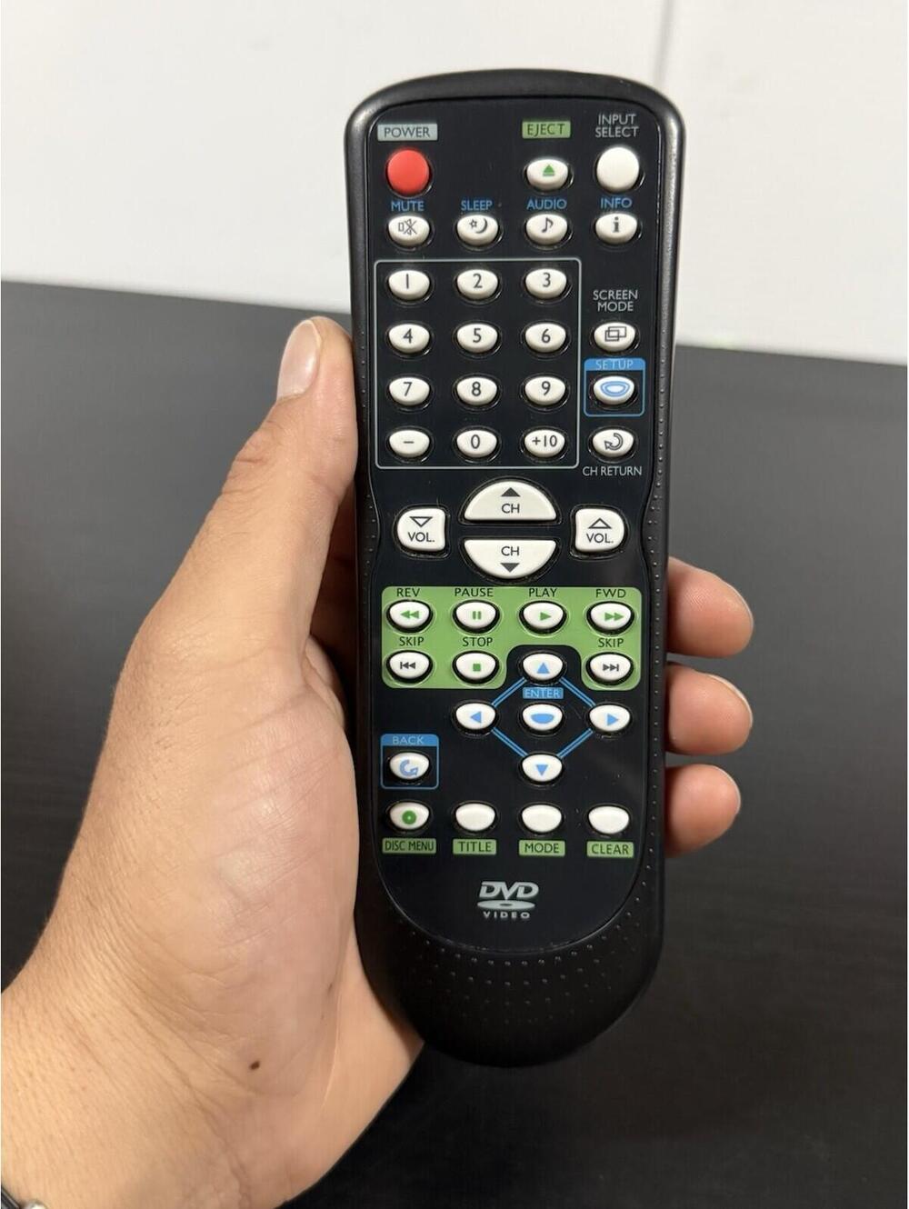 EMERSON NF607UD LCD TV/DVD COMBO REMOTE CONTROL for LD195EMX  --SANITIZED--